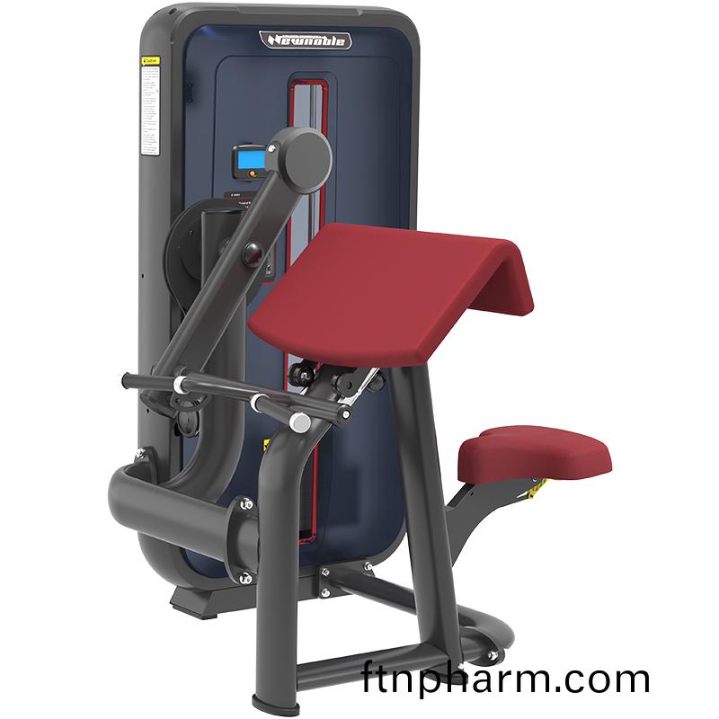 康(kang)強(qiang)商(shang)用(yong)健身(shen)房專(zhuan)用(yong)器械力量(liang)器械(xie)專(zhuan)項(xiang)器(qi)械(xie)無氧健身器(qi)械(xie) 6001坐式二(er)頭肌(ji)訓(xun)練(lian)器(qi)