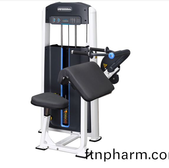 商用(yong)健身房(fang)專用(yong)器械力量器械(xie)專(zhuan)項(xiang)器械無(wu)氧健(jian)身(shen)器械(xie) 1002坐式(shi)三(san)頭肌訓練器(qi)