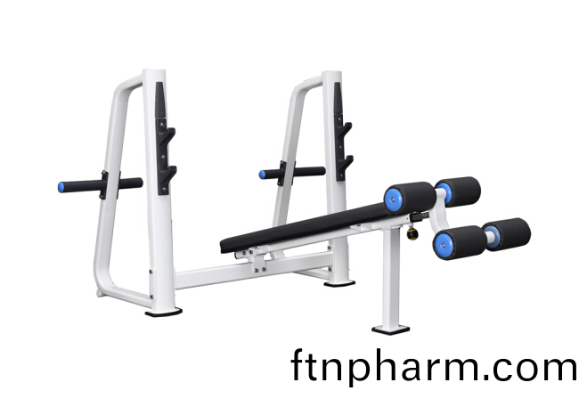 商(shang)用健(jian)身(shen)房(fang)專(zhuan)用(yong)器(qi)械(xie)力(li)量(liang)器(qi)械(xie)專(zhuan)項器(qi)械(xie)無(wu)氧(yang)健(jian)身器械(xie) BK1038下斜(xie)臥(wo)推(tui)架(jia)