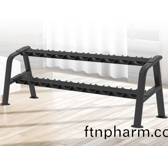 商用健身器材(cai)健身(shen)房(fang)糰購(gou)專項力(li)量(liang)器械(xie) 6043豪(hao)華雙層(ceng)啞(ya)鈴(ling)架