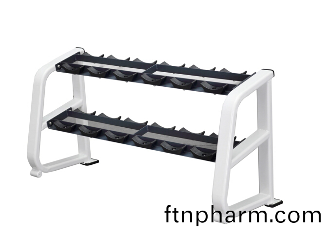 商用健身(shen)房專(zhuan)用(yong)器械力量(liang)器械(xie)專項(xiang)器械無(wu)氧健身(shen)器(qi)械(xie) BK1043 雙層(ceng)啞(ya)鈴(ling)架(六對(dui))