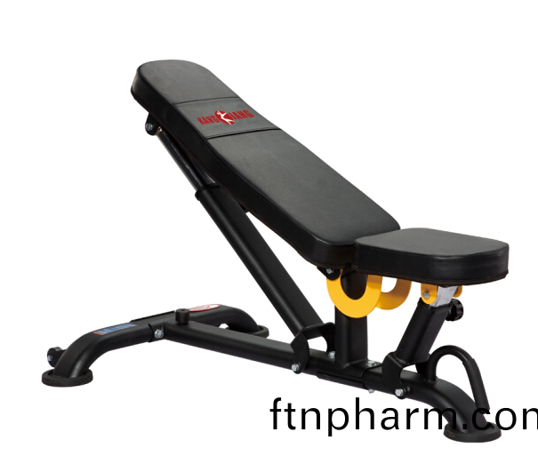 康(kang)強-BK3039多功(gong)能可調式啞(ya)鈴(ling)櫈臥(wo)推(tui)櫈齣(chu)口版(ban) BK3039