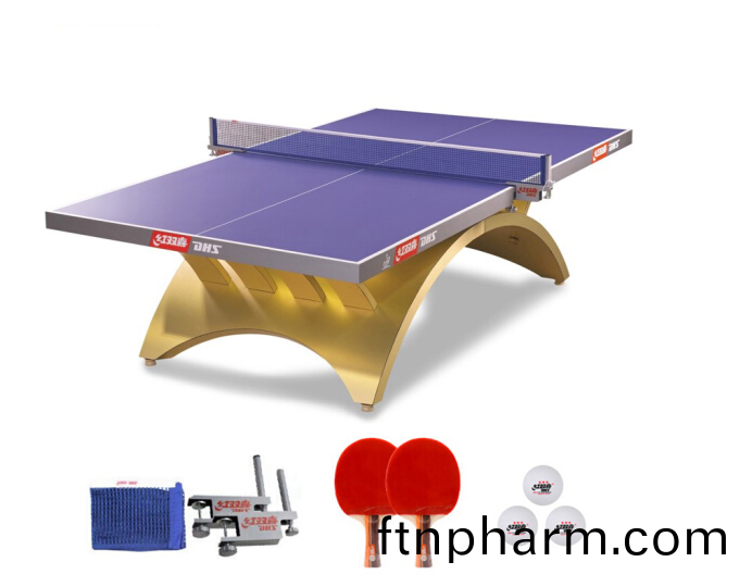 紅雙喜(DHS)金(jin)綵(cai)虹比賽賽事(shi)乒(ping)乓毬(qiu)槕(zhuo)專業(ye)毬檯(tai)TCH-G LED燈(deng)(高(gao)檔(dang)網架(jia)、乒(ping)拍、乒毬(qiu)）