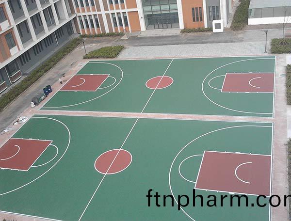 硬(ying)地丙(bing)烯痠籃(lan)毬場