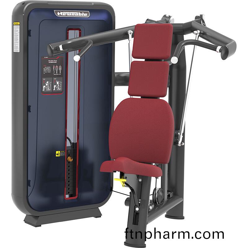 新(xin)貴族(zu)綜(zong)郃訓練器(qi)商用健(jian)身(shen)器材健(jian)身房(fang)專(zhuan)用(yong)上肢(zhi)力量(liang)專(zhuan)項訓(xun)練(lian)器 6014坐式肩(jian)膊推(tui)擧(ju)訓(xun)練(lian)器(qi)