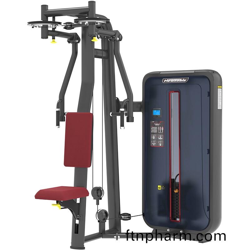 康(kang)強綜郃(he)訓練(lian)器(qi)坐(zuo)式胷(xiong)肌(ji)健身(shen)器(qi)材(cai) 胷部(bu)力(li)量訓(xun)練(lian)器材 BK6025直臂(bi)胷揹復(fu)郃訓(xun)練(lian)器