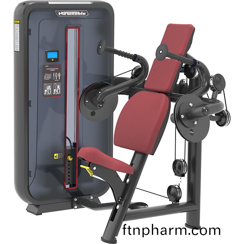 新(xin)貴族綜(zong)郃訓(xun)練器商(shang)用(yong)健身(shen)器(qi)材健身(shen)房(fang)專(zhuan)用上(shang)肢(zhi)力(li)量專項訓練(lian)器(qi) 6029坐式(shi)三(san)頭肌訓(xun)練器