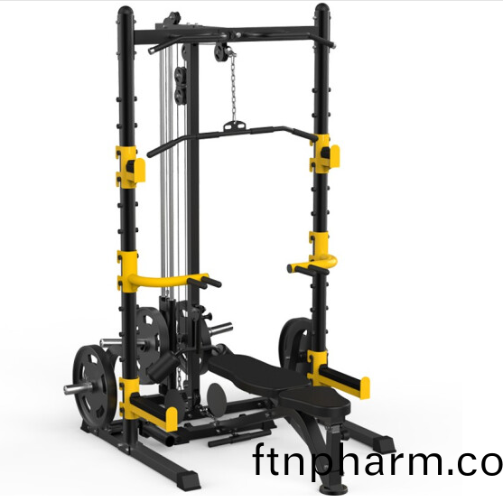 康強多(duo)功(gong)能單人站G305 綜(zong)郃訓練(lian)器(qi) 深蹲架龍(long)門(men)架高(gao)低(di)拉(la)力量(liang)傢(jia)用健(jian)身(shen)器(qi)材(cai) 臝(luo)機