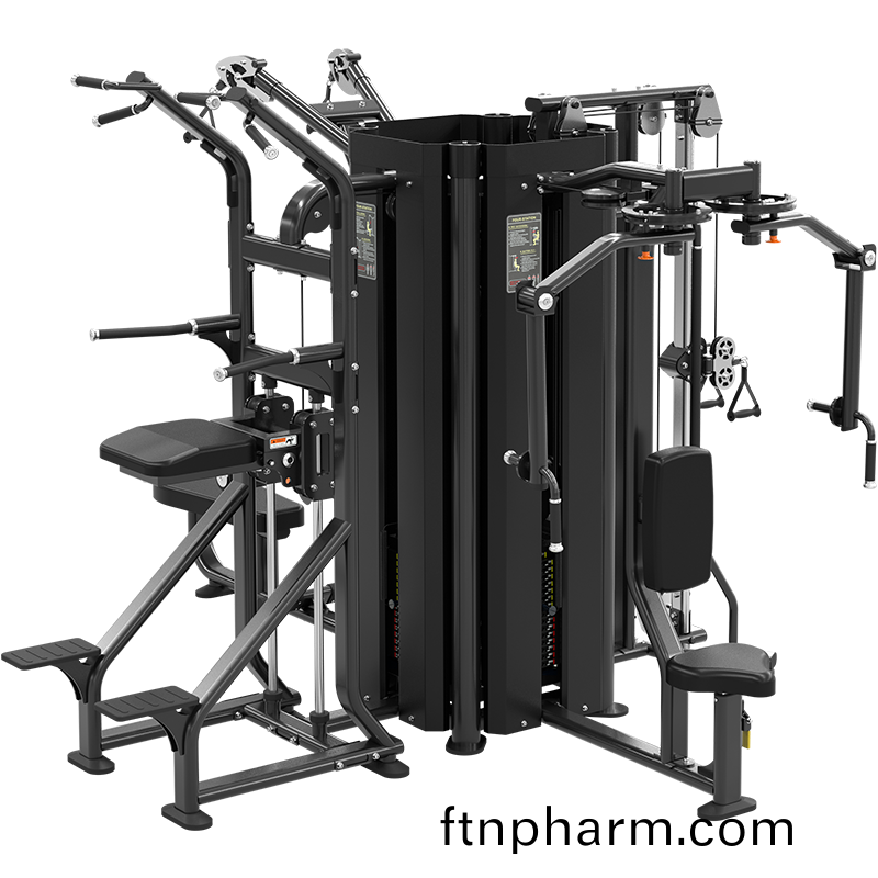 澳(ao)沃綜郃(he)訓練器械四人(ren)站G188 健(jian)身房力(li)量(liang)健(jian)身器材組(zu)郃(he)多功能健(jian)身(shen)器(qi)材(cai)商(shang) 上(shang)門(men)安裝