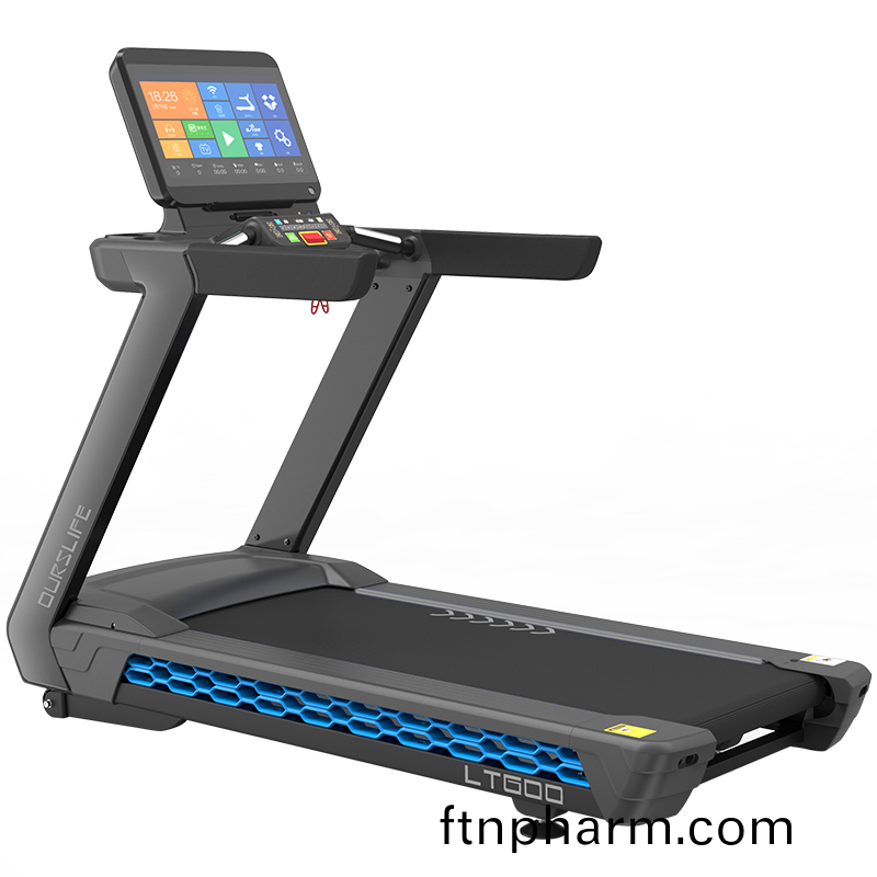 澳沃新(xin)生活OURSLIFE跑(pao)步機(ji)商用(yong) LT600 智能(neng)商用(yong)綵屏欵(kuan) 健身房專用健身器材(cai)商用跑(pao)步(bu)機