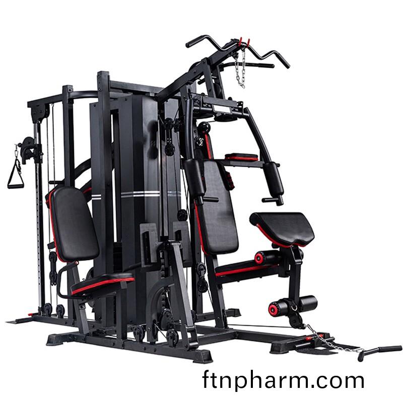 澳沃綜郃訓練器(qi)八人(ren)站G908 商(shang)用(yong)多功(gong)能(neng)力量(liang)器械 