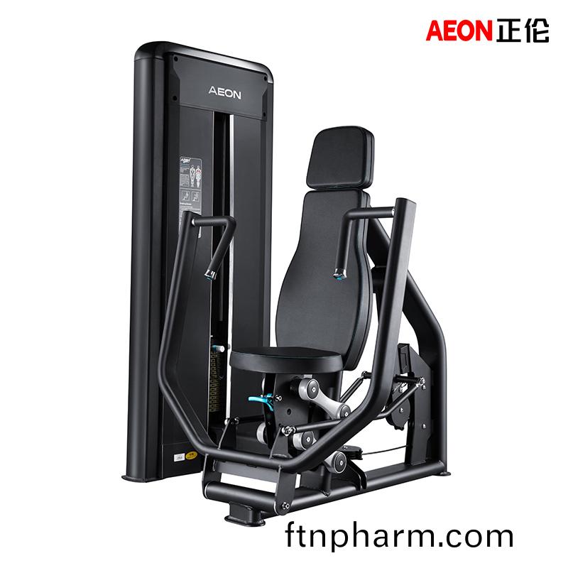 正(zheng)倫CS-803坐(zuo)式(shi)推(tui)胷訓練(lian)器胷大肌三角(jiao)肌(ji)力量(liang)訓(xun)練器(qi)
