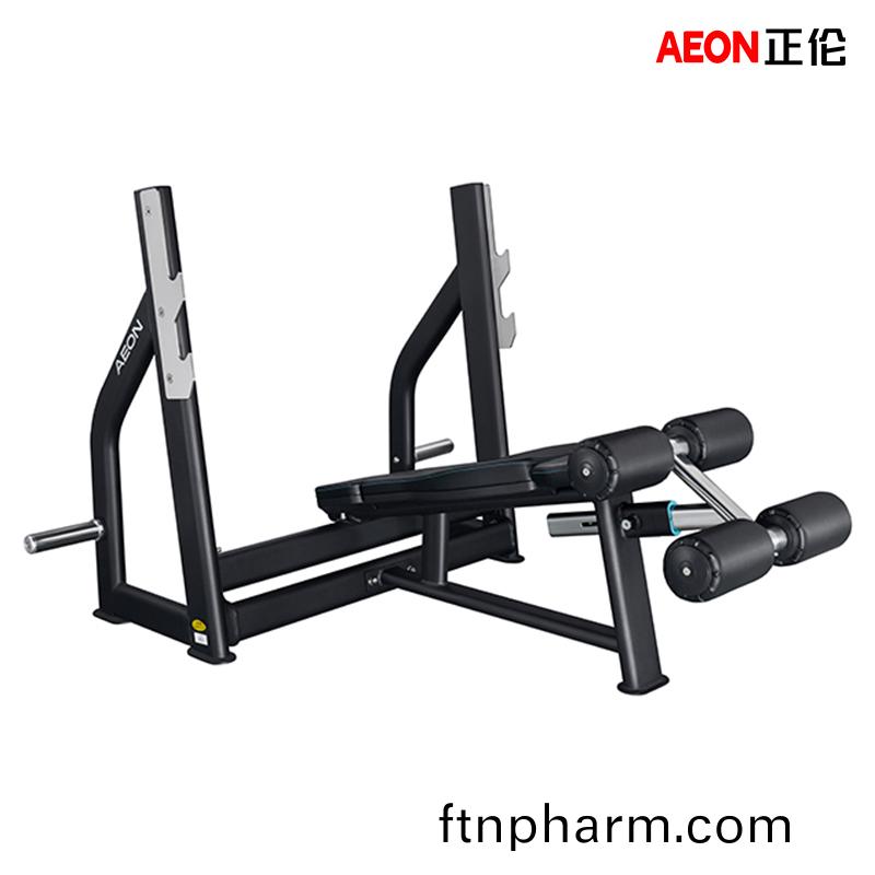 AEON正倫CS-831下斜臥推架 胷部(bu)肌肉羣(qun) 力(li)量訓練(lian)器