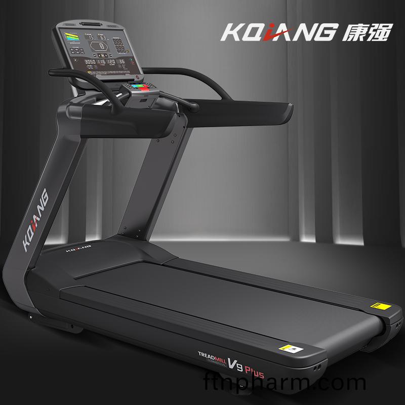康強(qiang)商用跑步機(ji)V9健(jian)身房專用靜(jing)音豪華(hua)大(da)跑(pao)檯(tai)多(duo)功能(neng)智能(neng)綵(cai)屏健身(shen)器(qi)材(cai) V9TPLUS綵(cai)屏(ping)【送(song)貨(huo)安(an)裝】