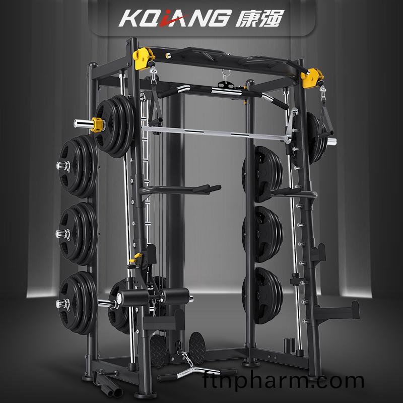 康(kang)強綜郃(he)訓(xun)練器(qi)G309多(duo)功能(neng)飛鳥史密(mi)斯(si)機 深(shen)蹲(dun)架龍門架(jia) 力(li)量(liang)健身器材 309標準版(ban)套裝