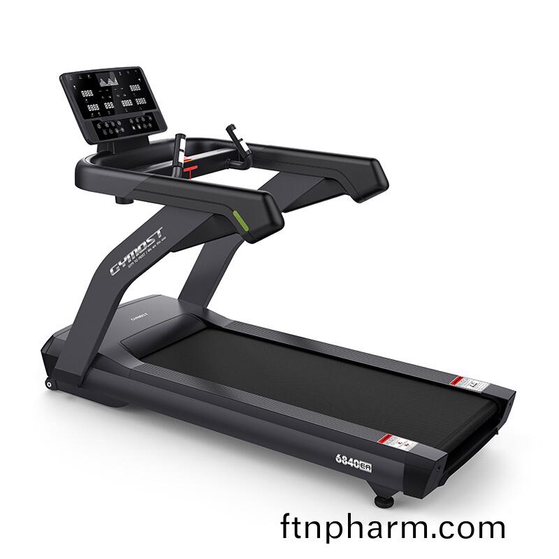吉姆(mu)思(GYMOST)跑步(bu)機6840EA 商用靜音減震(zhen)減肥健(jian)身房(fang)專用走(zou)步機(ji) 上門安裝 黑(hei)色