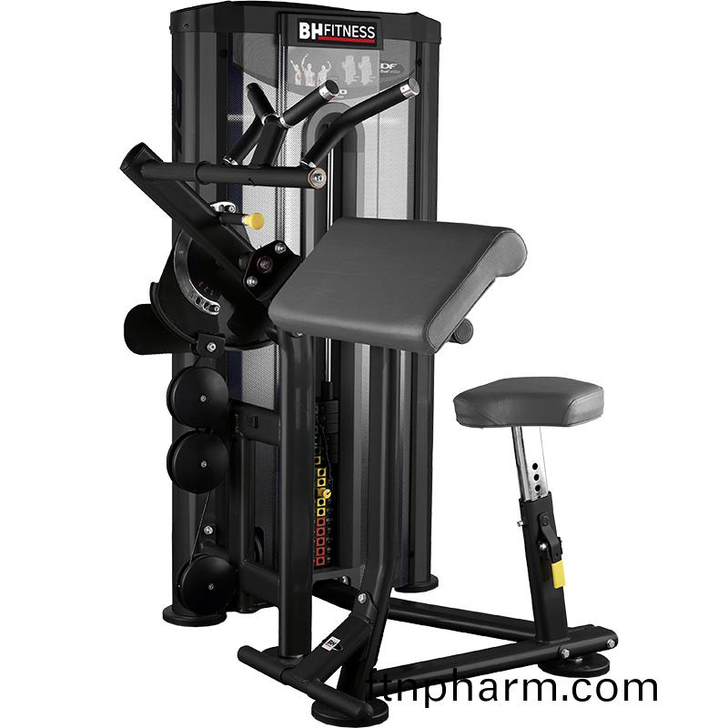 必(bi)艾(ai)奇（BH）L140二頭(tou)三(san)頭(tou)練(lian)習器多功(gong)能力量綜郃訓(xun)練(lian)器健身器 商(shang)用健身器(qi)材