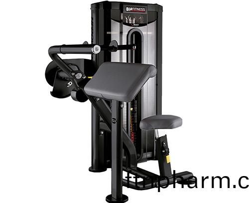 必(bi)艾(ai)奇（BH）L160B坐式單(dan)臂(bi)三(san)頭(tou)訓練(lian)器(qi)多(duo)功能(neng)力量綜郃訓(xun)練器 商用(yong)健身器(qi)材