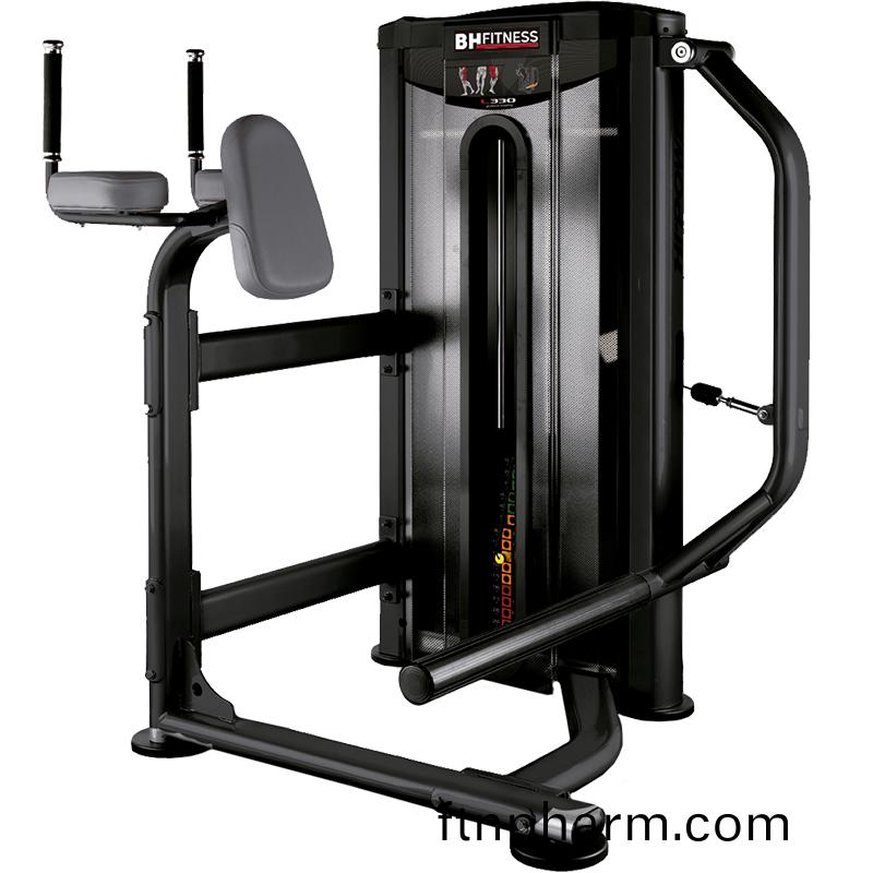 必艾奇（BH）下(xia)肢(zhi)專(zhuan)項(xiang)訓練器(qi)L330站(zhan)姿(zi)大骽后側訓(xun)練器(qi)多(duo)功(gong)能力(li)量綜郃(he)訓(xun)練(lian)器(qi) 商用(yong)健(jian)身(shen)器材