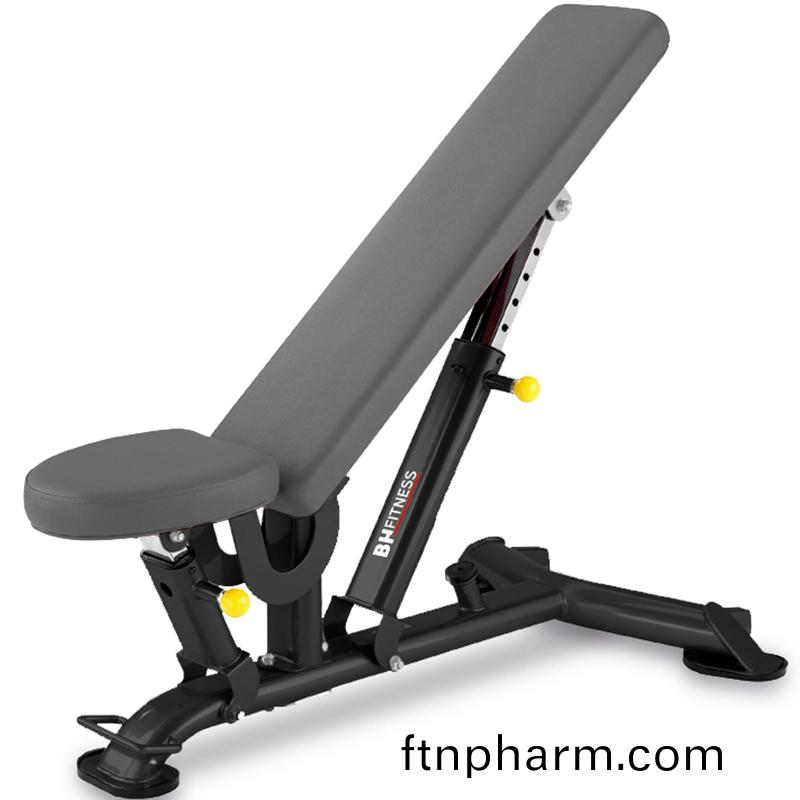 必(bi)艾奇(qi)（BH）可調啞鈴(ling)訓練(lian)櫈L825BB進口商(shang)用多功(gong)能(neng)力(li)量綜郃(he)訓練(lian)器健(jian)身(shen)器材(cai) L825