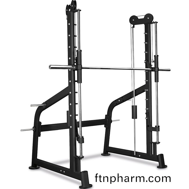 必(bi)艾(ai)奇(qi)（BH）商用(yong)史(shi)密(mi)斯機L350BJ多功能綜郃(he)訓(xun)練(lian)器(qi)力(li)量(liang)訓練器(qi) 史密斯機+訓(xun)練(lian)櫈(deng)+155KG槓鈴片(pian)+2.2M槓(gang)鈴(ling)桿