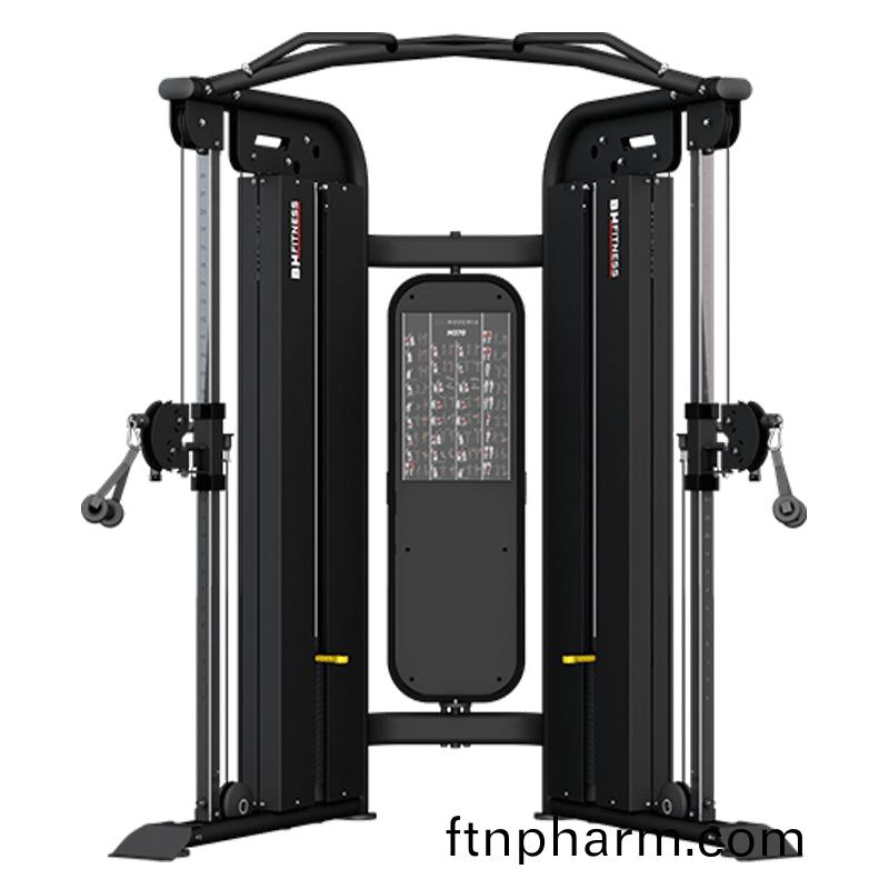 必艾(ai)奇（BH） 歐洲(zhou)BH必(bi)艾(ai)奇(qi)商(shang)用(yong)綜郃訓(xun)練(lian)器小飛鳥(niao)M370雙(shuang)拉(la)機力(li)量健(jian)身(shen)器材 M370雙拉機(ji)