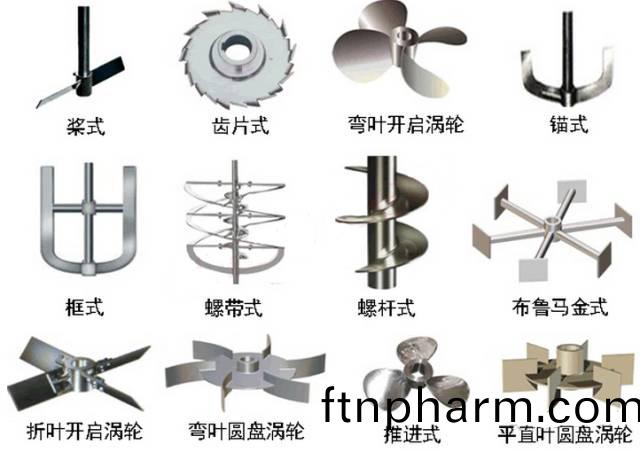 反(fan)應(ying)釜攪(jiao)拌(ban)器類(lei)型