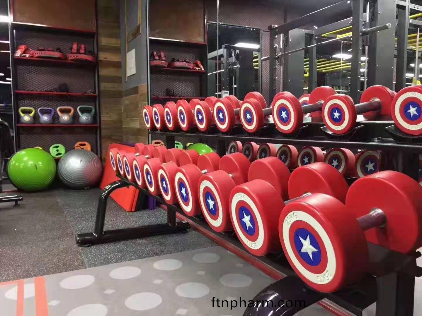 啞(ya)鈴咊(he)槓(gang)鈴(ling)