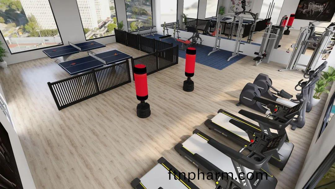 消防(fang)隊健身(shen)房(fang)器(qi)材(cai)