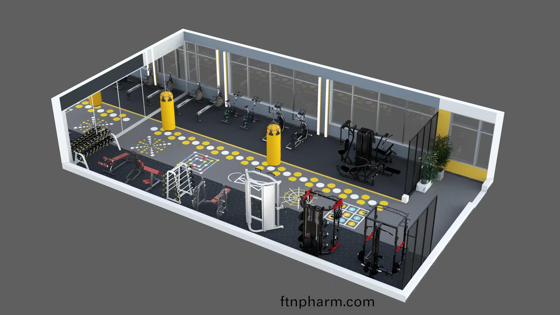 健(jian)身房(fang)器材(cai)